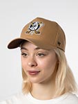 Бейсболка 47 BRAND арт. H-REPDT25WBP-QL Anaheim Ducks NHL (светло-коричневый)